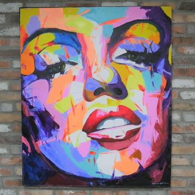 Women Face Hand Painting Canvas Wall Art 7459 Women Face Hand Painting Canvas Wall Art 7459