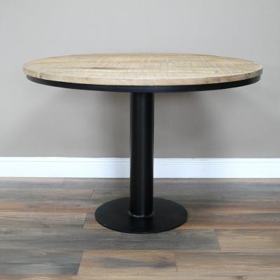 Dutch Wooden 2 Seater Round Dining Table