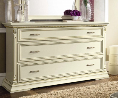 Product photograph of Camel Treviso Night White Ash Italian Dresser from Choice Furniture Superstore