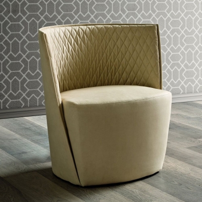 Product photograph of Camel Ambra Day Sand Birch Eco Nabuk Italian Daytona Easychair from Choice Furniture Superstore