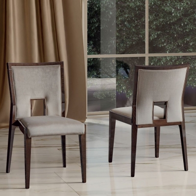Product photograph of Camel Elite Day Patrician Walnut Italian Ambra Dining Chair from Choice Furniture Superstore
