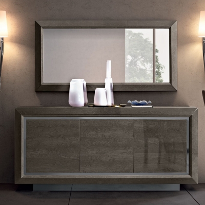 Product photograph of Camel Elite Day Silver Birch Italian Large Buffet Large Sideboard from Choice Furniture Superstore
