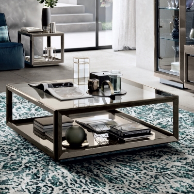 Product photograph of Modum Elite Silver Birch Italian Maxi Coffee Table from Choice Furniture Superstore