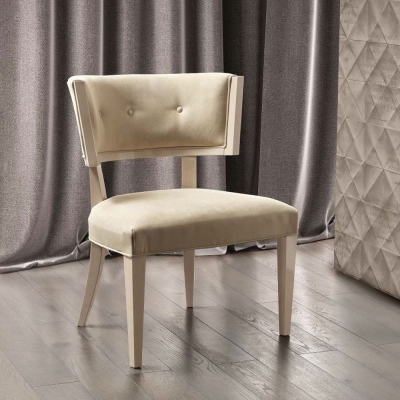 Product photograph of Camel Ambra Night Sand Birch Kleo Italian Armchair from Choice Furniture Superstore