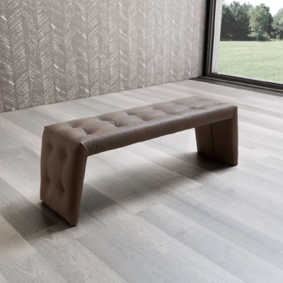 Product photograph of Camel Luna Night Italian Bench from Choice Furniture Superstore