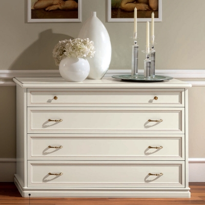 Camel Nostalgia Bianco Antico Italian Single Dresser