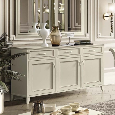 Product photograph of Camel Giotto Day Bianco Antico Italian Buffet Sideboard from Choice Furniture Superstore