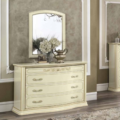 Product photograph of Camel Torriani Night Ivory Italian Vip Dresser from Choice Furniture Superstore