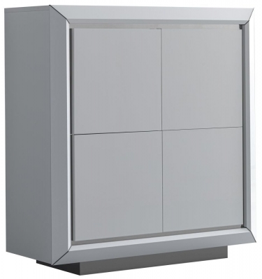 Product photograph of Camel Elite Day Bianco Antico Italian 4 Door Hall Cabinet from Choice Furniture Superstore