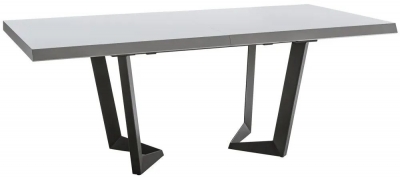 Product photograph of Camel Elite Day Bianco Antico Italian Net Extending Dining Table from Choice Furniture Superstore