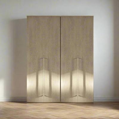 Modum Denali Sand Birch Italian 4 Door Wardrobe