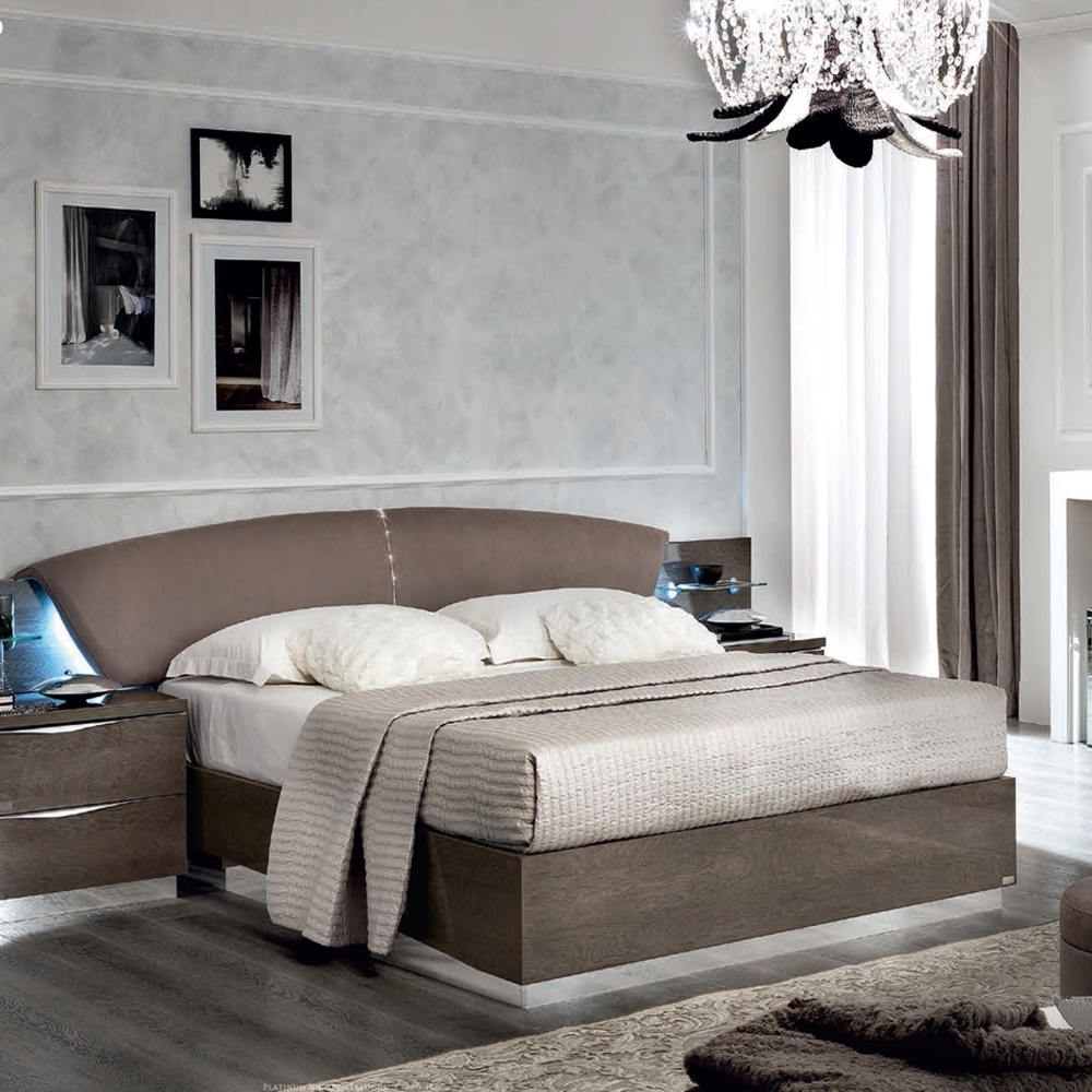 Camel Platinum Night Italian Drop Bed with Luna Storage
