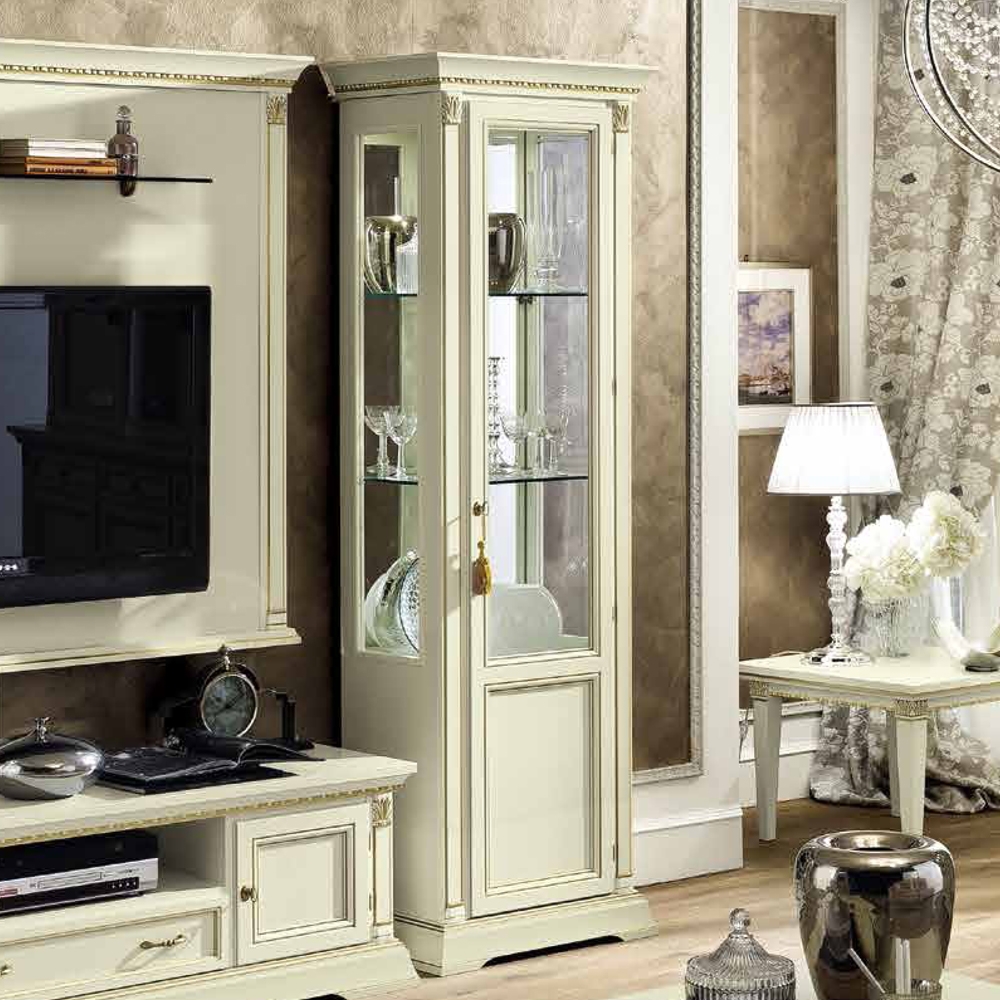 Camel Treviso Day White Ash Italian 1 Right Door vitrine