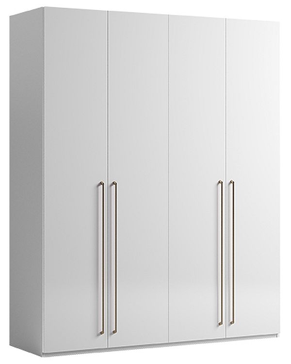 Camel Smart Night White Italian Wardrobe with Long Handle