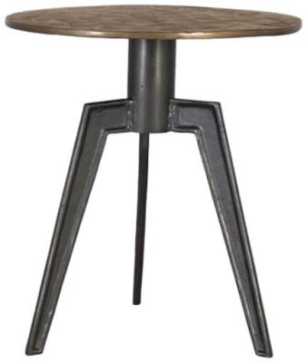 Product photograph of Rubeho Aluminum Side Table - 1603 from Choice Furniture Superstore