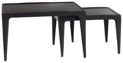 Product photograph of Gutunga Black Coffee Table Set Of 2 from Choice Furniture Superstore