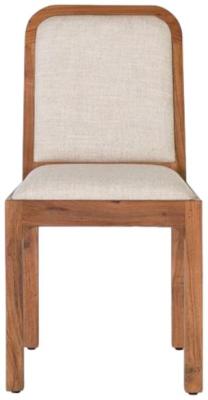 Product photograph of Ronceverte Acacia Wood Dining Chair Sold In Pairs from Choice Furniture Superstore