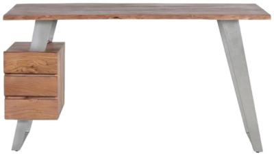 Product photograph of Ronceverte Solid Acacia Wood Desk from Choice Furniture Superstore
