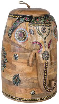 Product photograph of Gower Hand Painted Mango Wood Decorative Figure from Choice Furniture Superstore