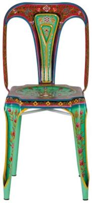 Flint Handpainted Metal Dining Chair Sold In Pairs