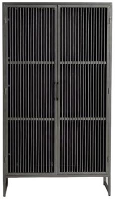 Product photograph of Rake Industrial Mango Wood Hall Cabinet from Choice Furniture Superstore