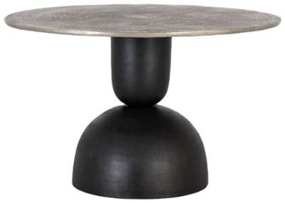 Narberth Iron Base And Aluminum Top Coffee Table