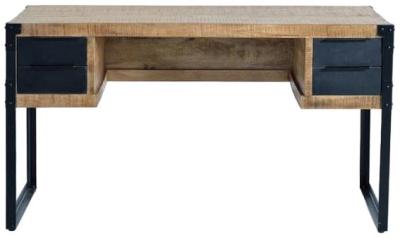 Product photograph of Galloway Mango Wood Desk from Choice Furniture Superstore