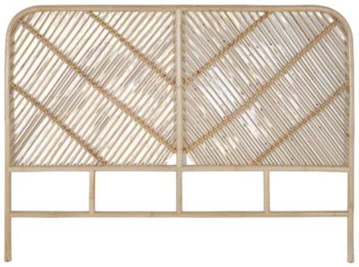 Product photograph of Pruteni Natural Rattan Headboard - 5892 from Choice Furniture Superstore