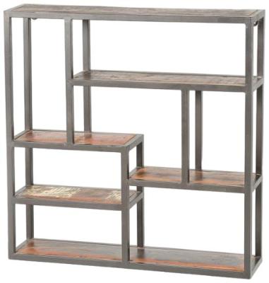 Product photograph of Malone Recycled Wood Decorative Wall Shelf from Choice Furniture Superstore