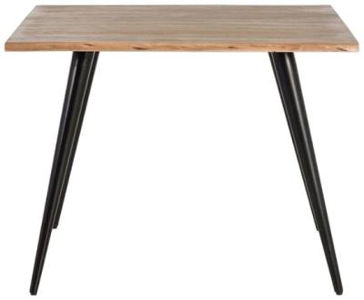Product photograph of Ermita Solid Acacie Wood 2 Seater Dining Table - 1078 from Choice Furniture Superstore