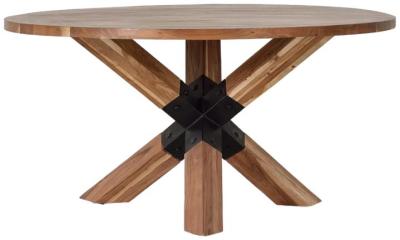Cabinde Solid Acacie Wood 6 Seater Dining Table 1151