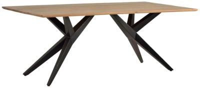 Entrada Solid Acacie Wood 6 Seater Dining Table 1041