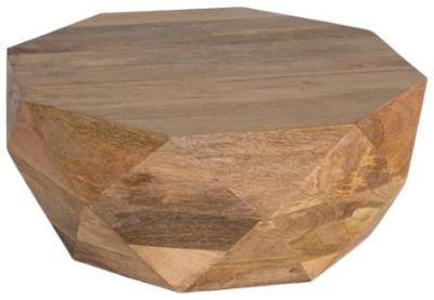 Dale Solid Mango Wood Coffee Table
