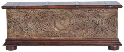 Product photograph of Pragraten Carved Mango Tree Wood Trunk - 6182 from Choice Furniture Superstore