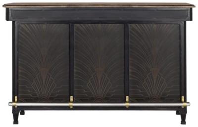 Product photograph of Blanford Mango Wood Bar Counter from Choice Furniture Superstore