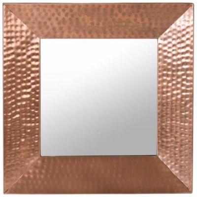 Product photograph of Villaflore Metal Square Mirror - 16983 from Choice Furniture Superstore