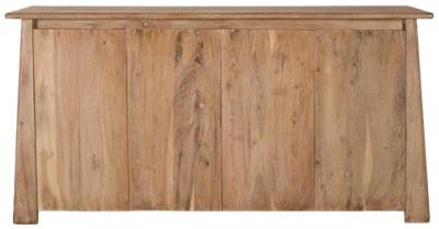 Product photograph of Gorizza Solid Acacia Wood Small Sideboard from Choice Furniture Superstore