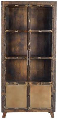 Product photograph of Pemberton Railway Wood 2 Door Cabinet from Choice Furniture Superstore