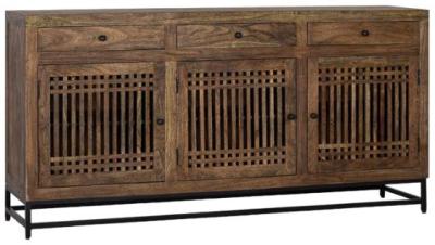 Uvalda Acacia Wood Large Sideboard