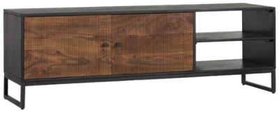 Product photograph of Venedocia Rosewood And Mango Wood Tv Cabinet from Choice Furniture Superstore