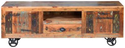 Product photograph of Gerber Recycled Wood Tv Cabinet from Choice Furniture Superstore