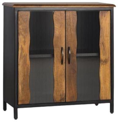 Product photograph of Ballinger Industrial 2-door Small Sideboard from Choice Furniture Superstore