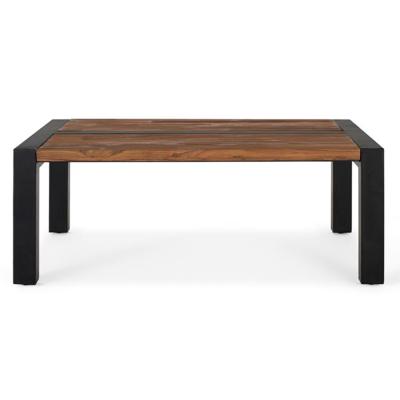 Harlech Solid Teak Wood Coffee Table