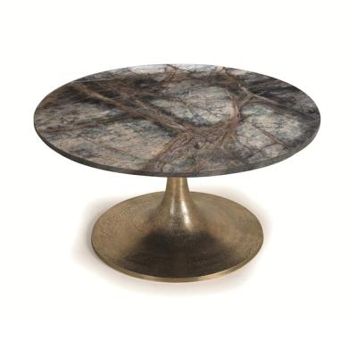 Ginery Colomer - Isangati Grey Marble Round Coffee Table thumbnail