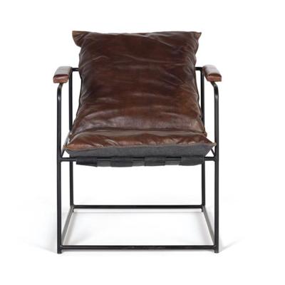 Cheriton Brown Leather Armchair