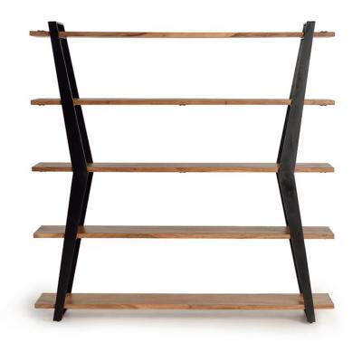 Martensdale Solid Acacia Wood Bookcase