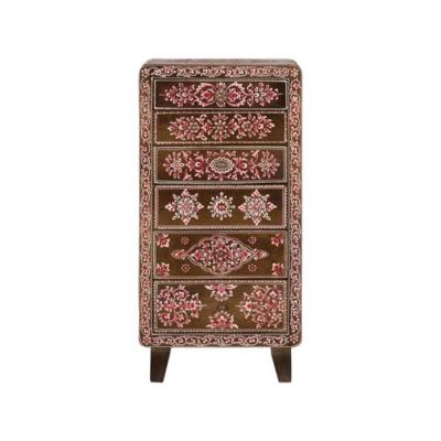 Wallowa Brown Mango Wood 6 Drawer Chest