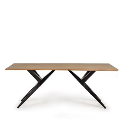 Bergamo Solid Acacia Wood 8 Seater Dining Table 200cm