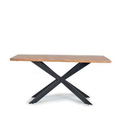 Terni Solid Acacia Wood 6 Seater Dining Table 180cm