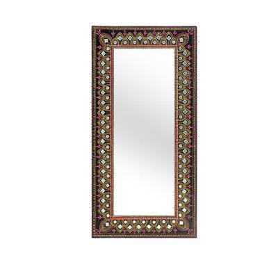 Lecce Hand Painted Mdf Wood Mirror